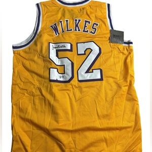 Jamaal Wilkes Signed Los Angeles Lakers Jersey #52 – Beckett Witnessed COA‎